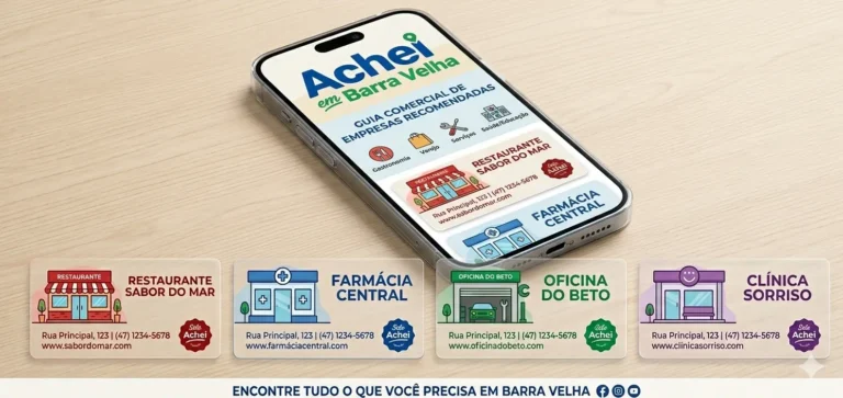 Guia comercial de empresas ecomendadas em Barra Velha