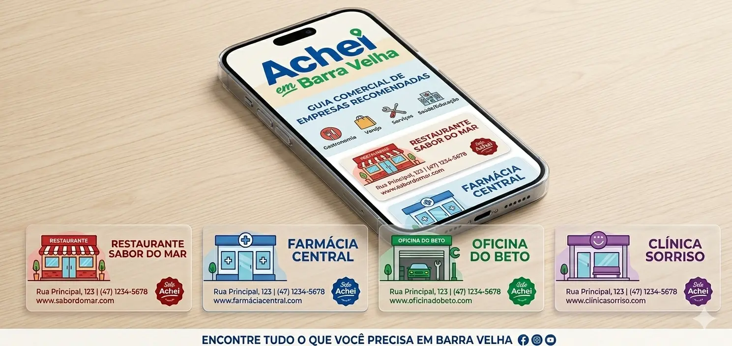 Guia comercial de empresas ecomendadas em Barra Velha