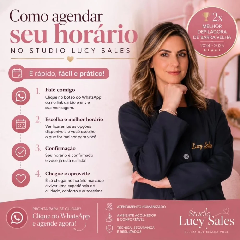 Studio Lucy Depilação Feminina | Especialista em Depilação Íntima em Barra Velha