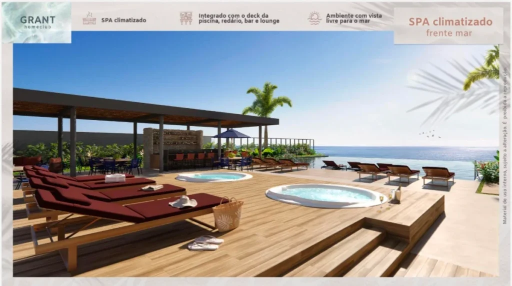 FRENTE MAR ,GRANT HOME CLUBE: na Praia do Tabuleiro, Barra Velha – SC